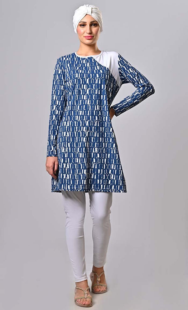 Islamic Modest Sunsoakedswimwear With Cap (3Pc Set) - EastEssence.com