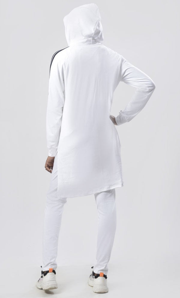 Jersey Hooded Sportswear Sets