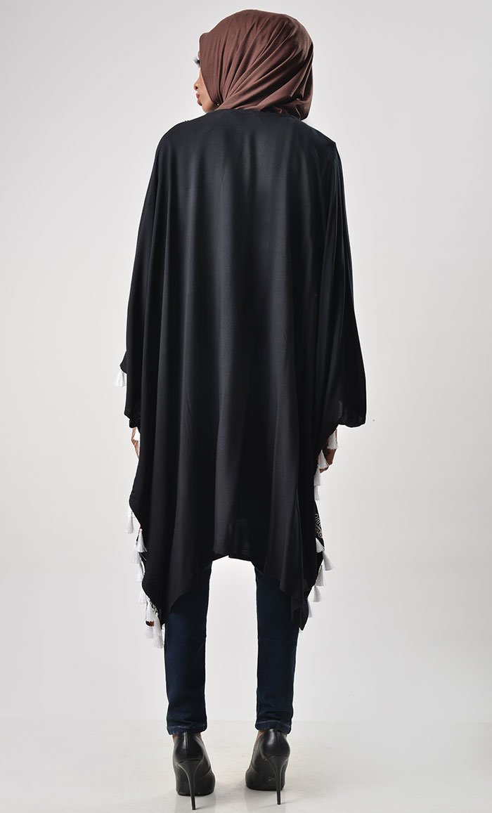 Kaftan Style Embroidered tunic - EastEssence.com