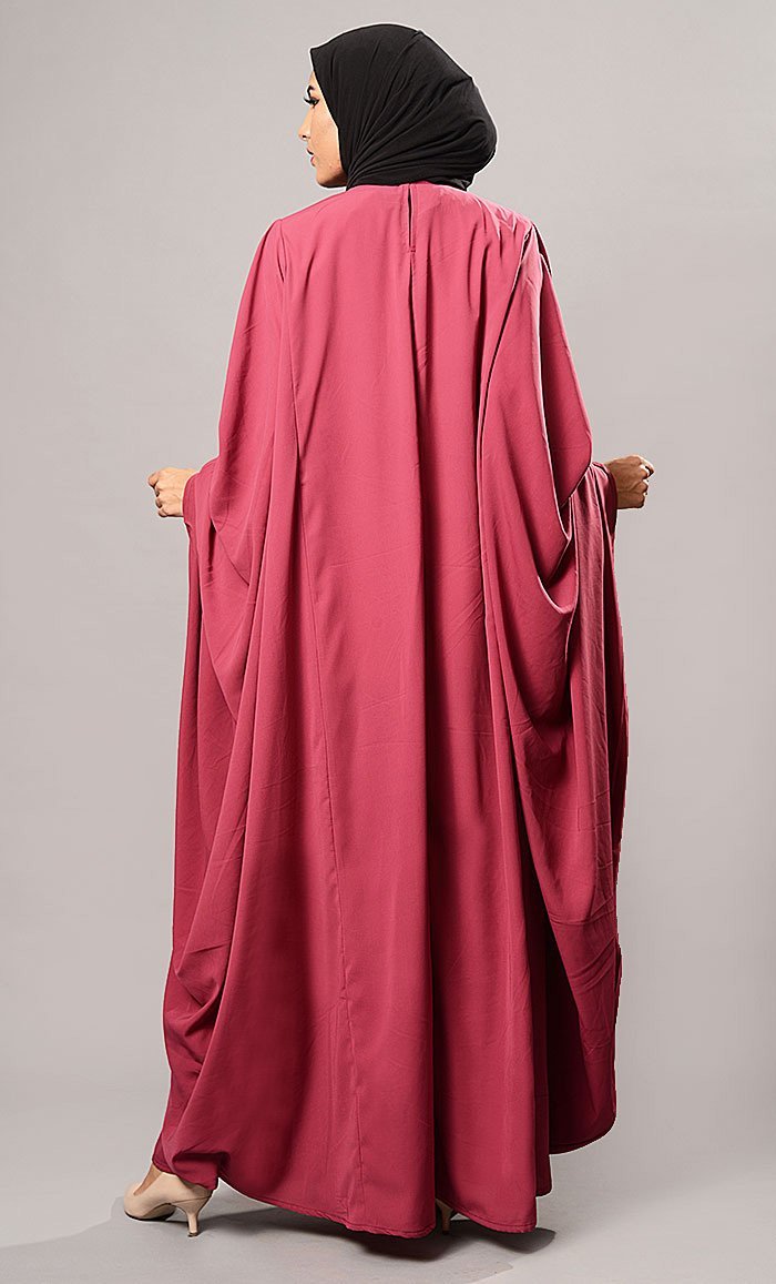 Kaftan Style Flowy Abaya Dress - EastEssence.com