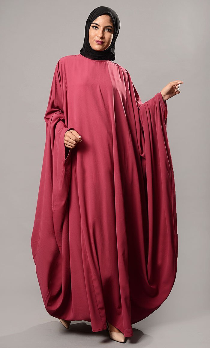 Kaftan Style Flowy Abaya Dress - EastEssence.com