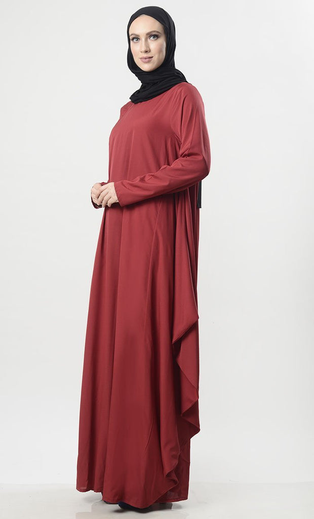 Loose Kaftan Style Arabic Abaya