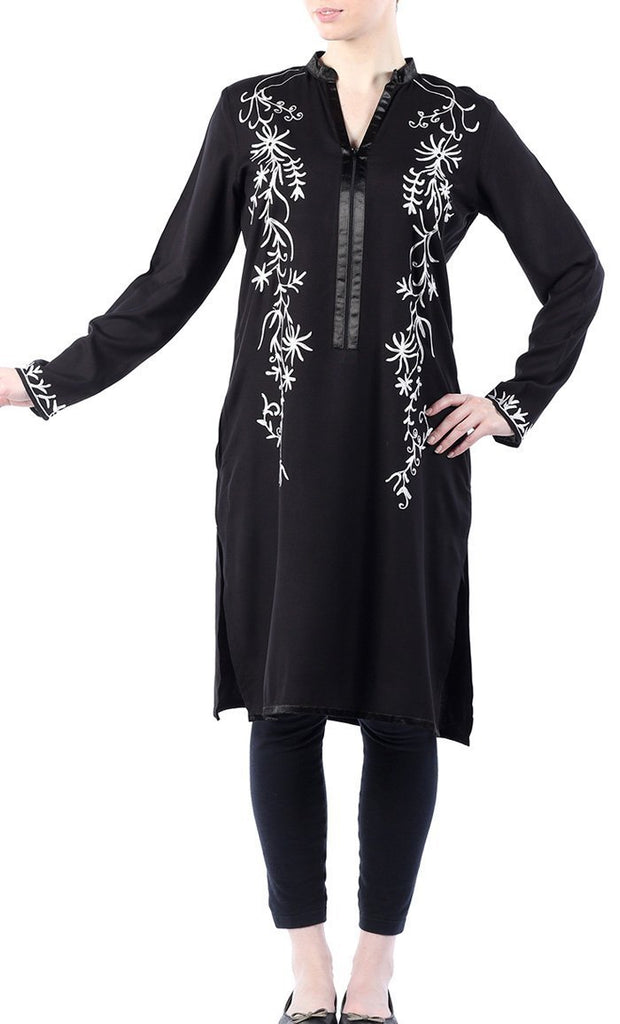 Luxury Zip up Tunic - EastEssence.com