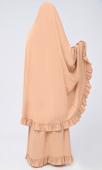 Maghrib Modest Sand Lace