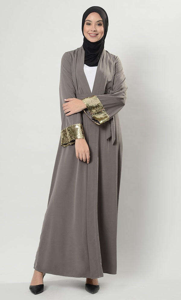 Magic on cuff shrug (Grey)-Final Sale - EastEssence.com