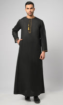 Men's Arabian Golden Embroidery