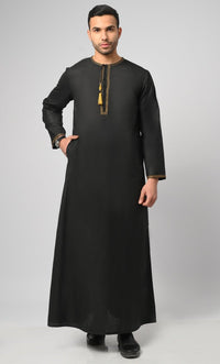 Men's Arabian Golden Embroidery