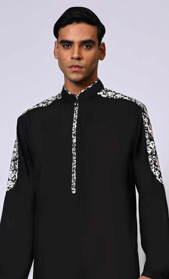 Men's Black Thobe