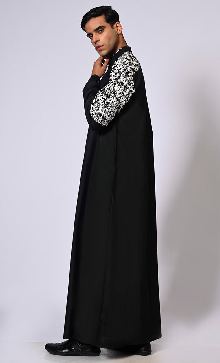 Men's Black Thobe