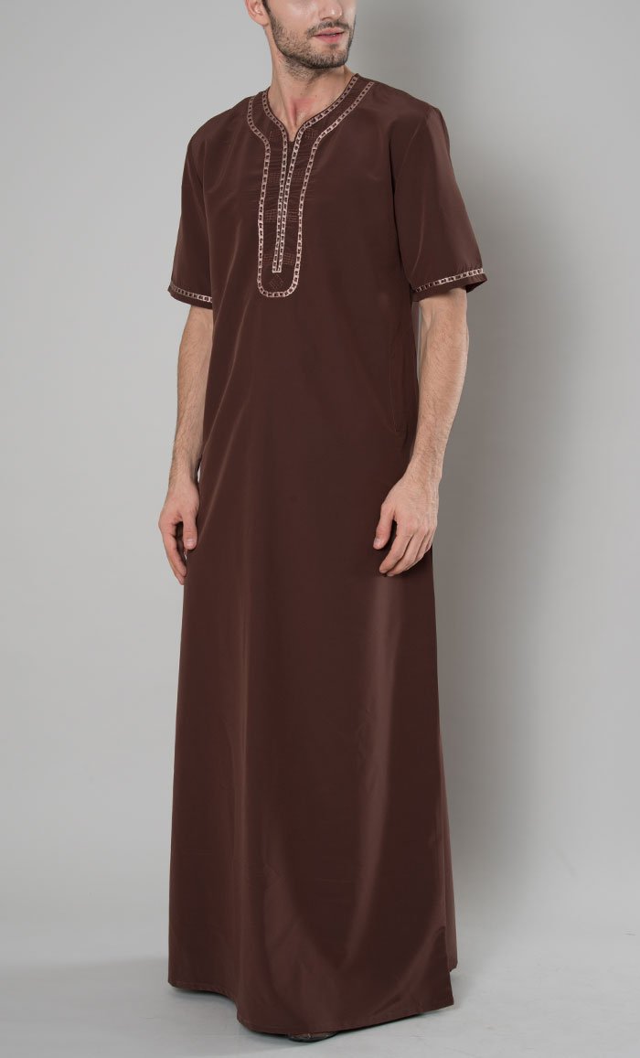mens short sleeve dressing gown MHJHBBE Mens Bathrobe, Lightweight Cotton Short Sleeve Silky Bath Robe for Men at Amazon Men's Clothing store