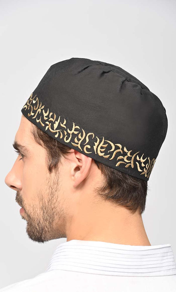 Mercerised Cotton Pleated Kufi