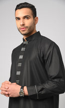 Modern Elegant Contrasting Detail Thobe