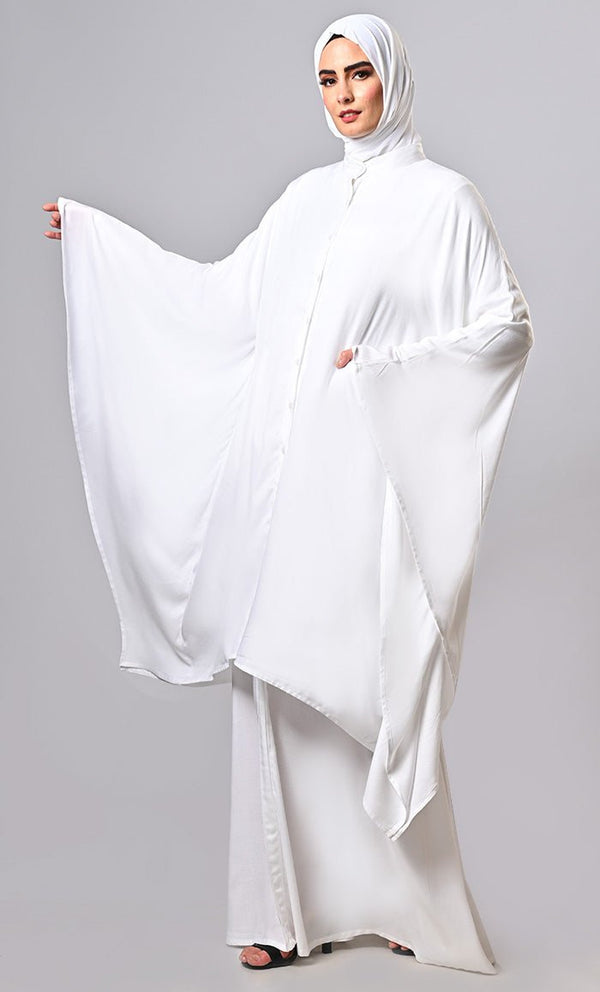 Modest Arabian Abaya With A Kaftan Twist - EastEssence.com