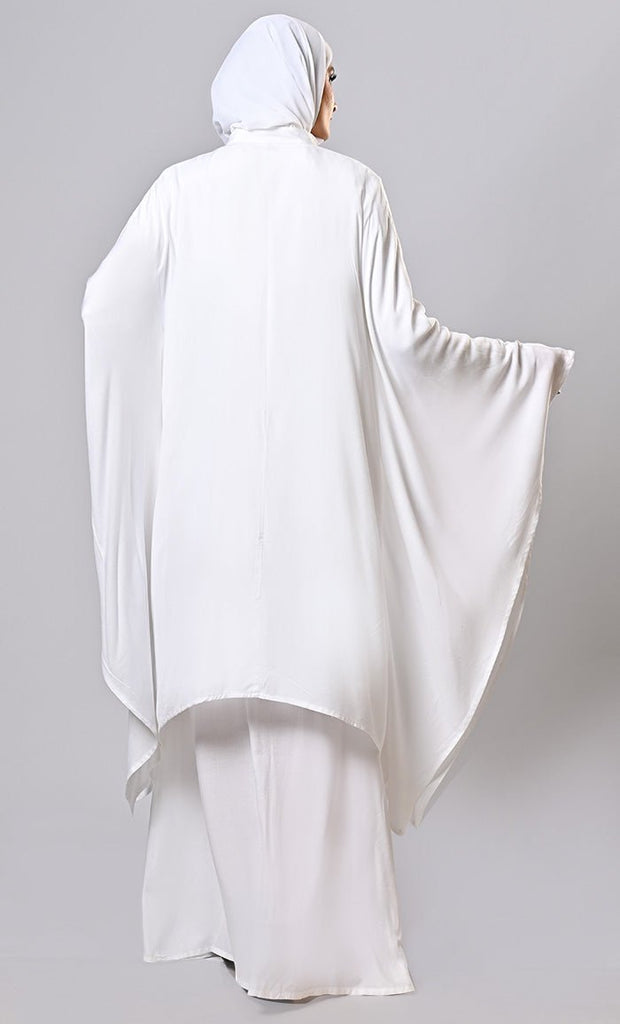 Modest Arabian Abaya With A Kaftan Twist - EastEssence.com