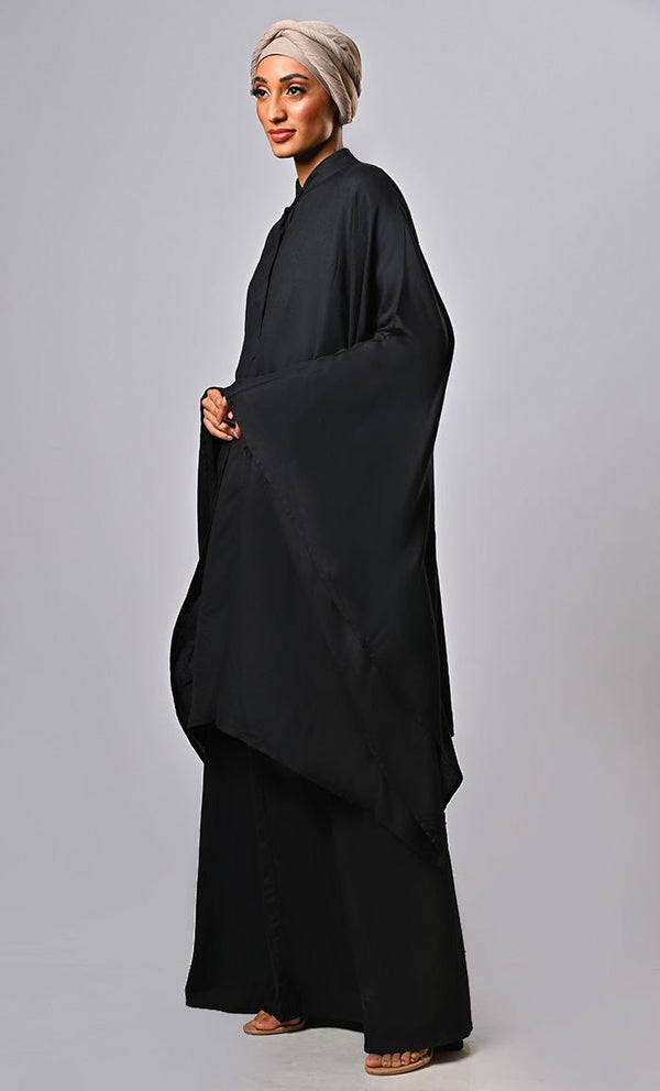 Modest Arabian Haute Couture Kaftan Abaya Dress - EastEssence.com