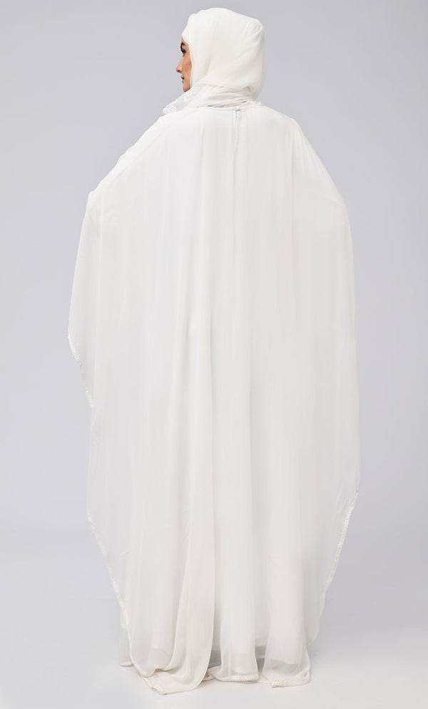 Modest Beautiful Embroidered Prayer Dress For Women