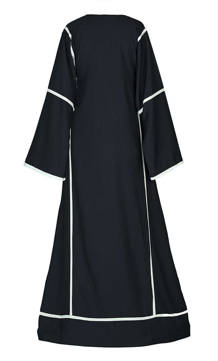 Modest Comfortable Crepe Lined Abaya