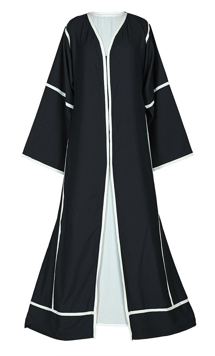 Modest Comfortable Crepe Lined Abaya