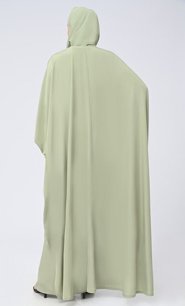 Zipper Double Layer Dress For Women