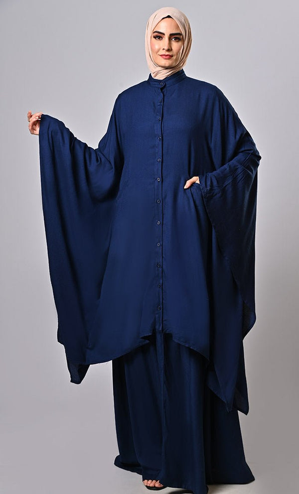 Modest Islamic Soft Comfortable Rayon Kaftan-Abaya