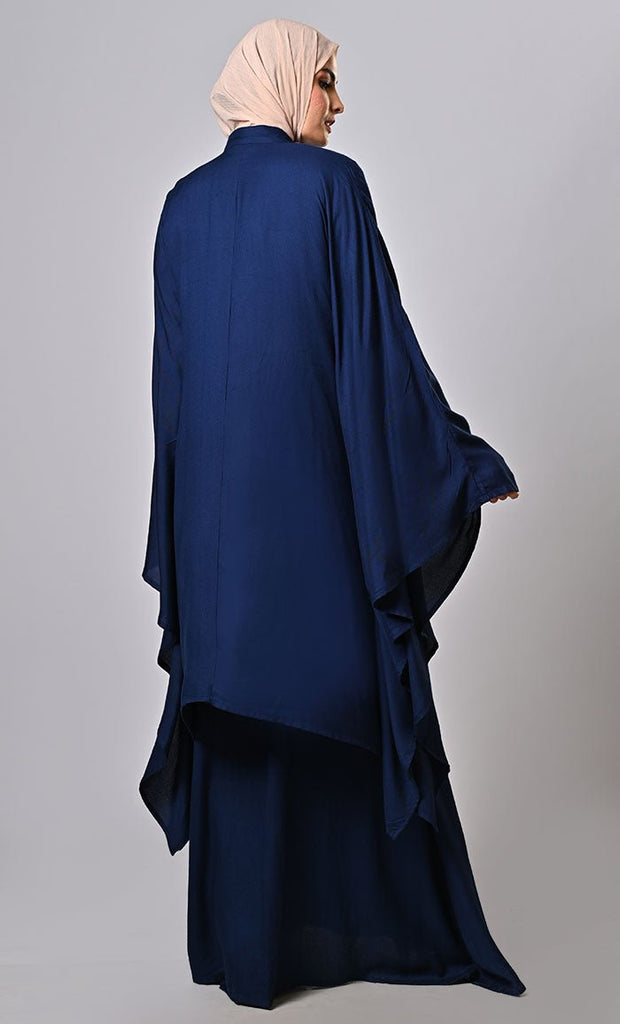 Modest Islamic Soft Comfortable Rayon Kaftan-Abaya