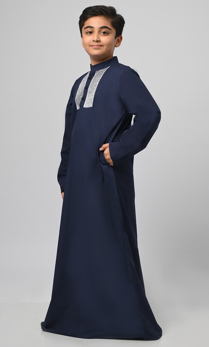 Muslim Boys Embroidered Thread