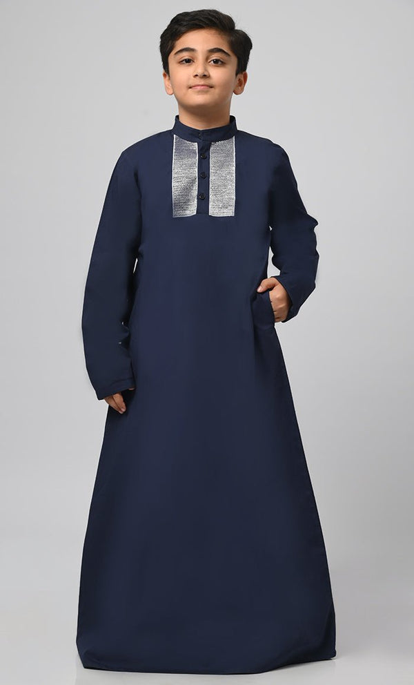 Muslim Boys Embroidered Thread