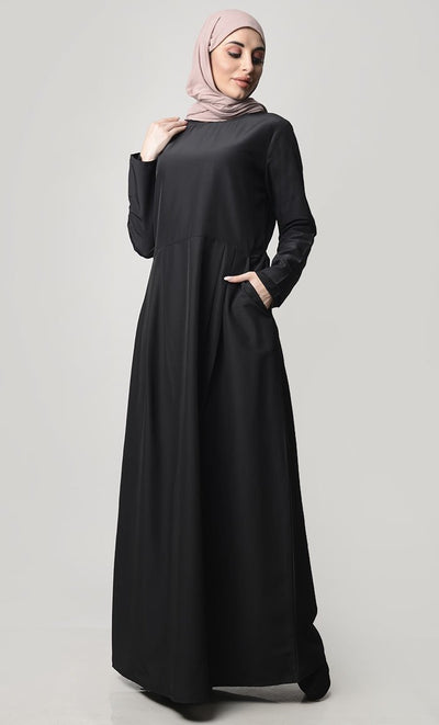 Modest Pleated Abaya