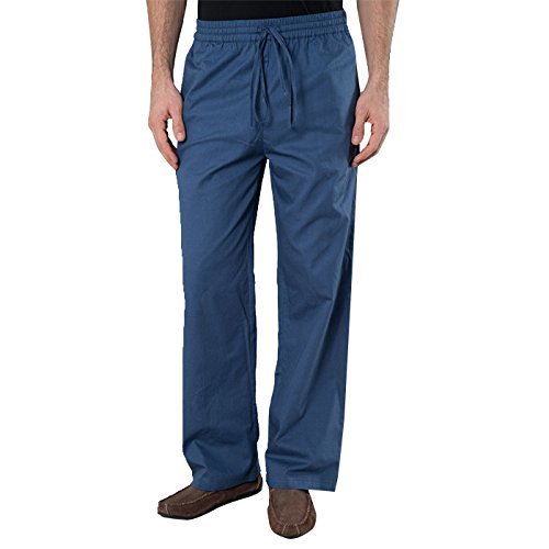 Navy Men's Cotton Pants - EastEssence.com