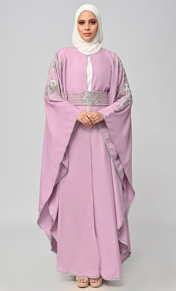 New Islamic Butterfly Cut Kaftan Style Abaya