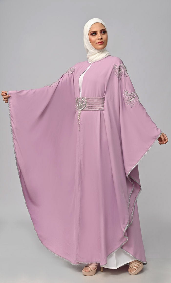 New Islamic Butterfly Cut Kaftan Style Abaya