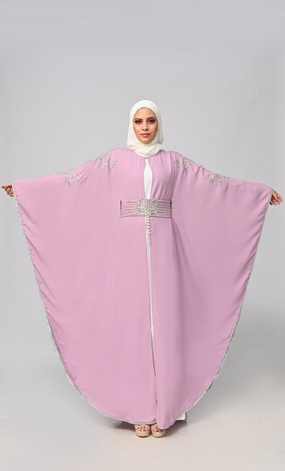 New Islamic Butterfly Cut Kaftan Style Abaya