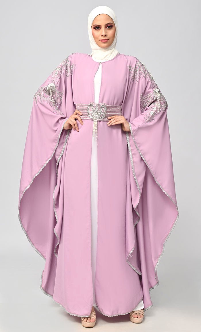 New Islamic Butterfly Cut Kaftan Style Abaya