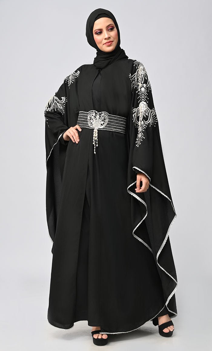 New Islamic Butterfly Kaftan Style Abaya