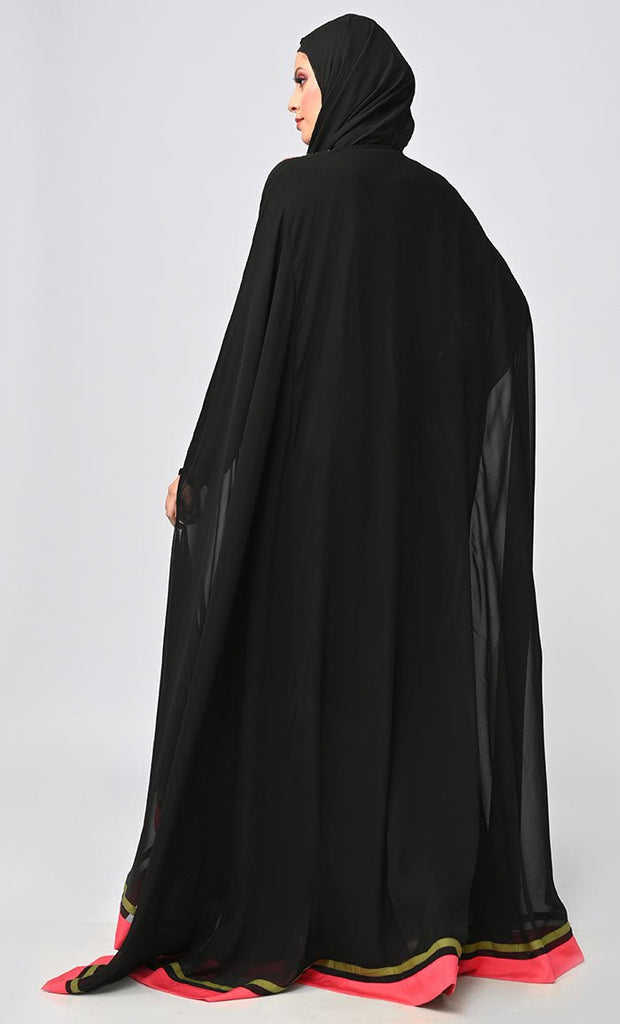 New Islamic Great Flared Kaftan Style Abaya - EastEssence.com