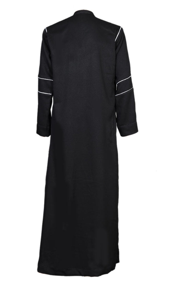 New Stylist Mens Black Thobe - EastEssence.com