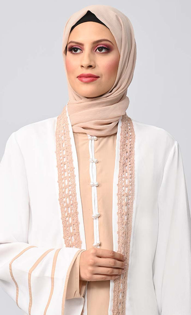 New Summer Cool Islamic Lace Intricate 3PC Set - EastEssence.com