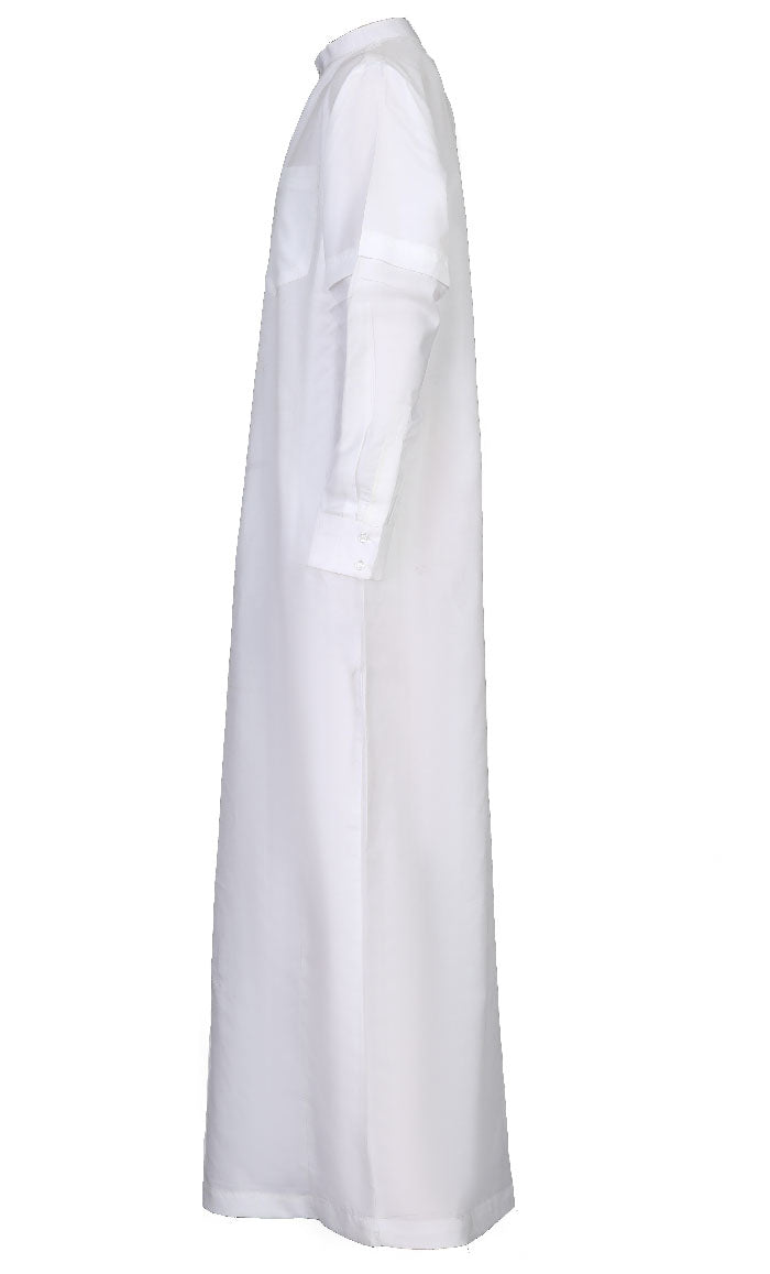 New Unique White Thobe For Mens