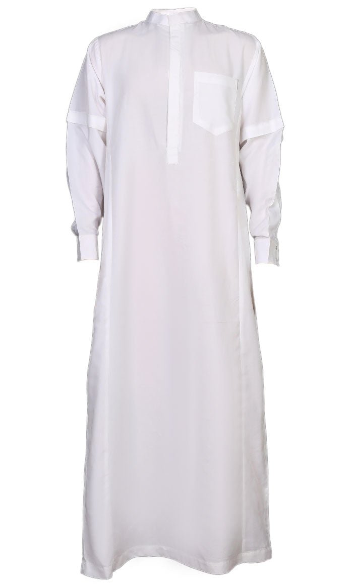 New Unique White Thobe For Mens