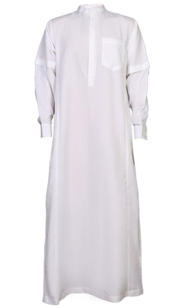 New Unique White Thobe For Mens