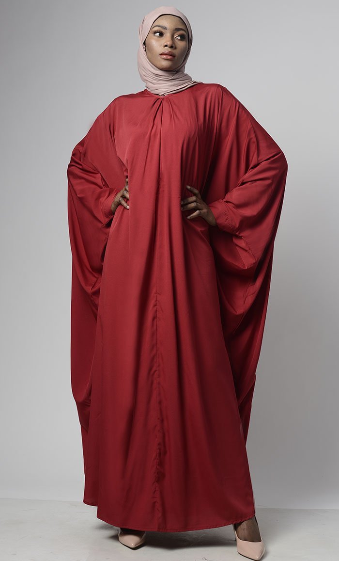One-Piece Islamic Maxi Abaya Kaftan - EastEssence.com