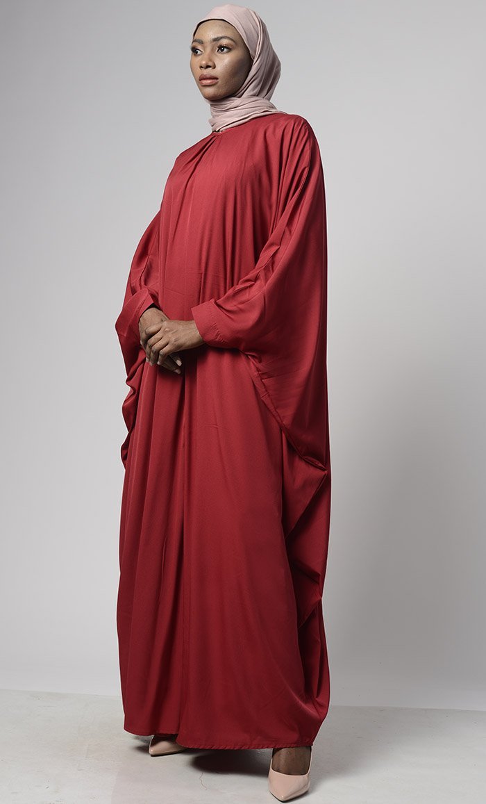 One-Piece Islamic Maxi Abaya Kaftan - EastEssence.com