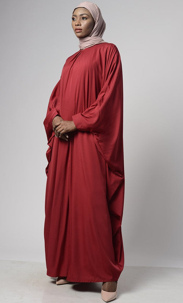 One-Piece Islamic Maxi Abaya Kaftan - EastEssence.com