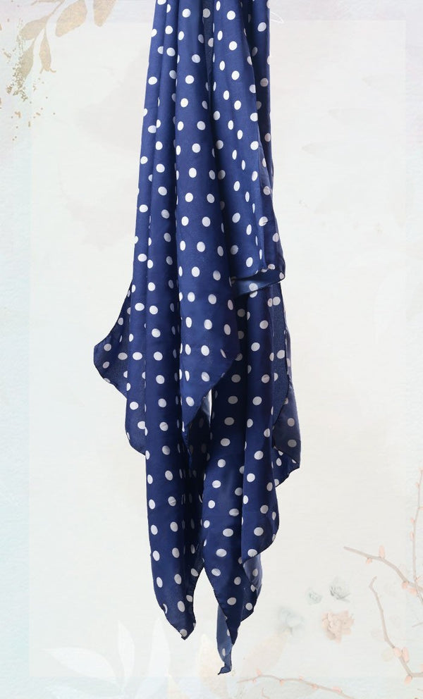 Polka Dot Printed Hijab - EastEssence.com