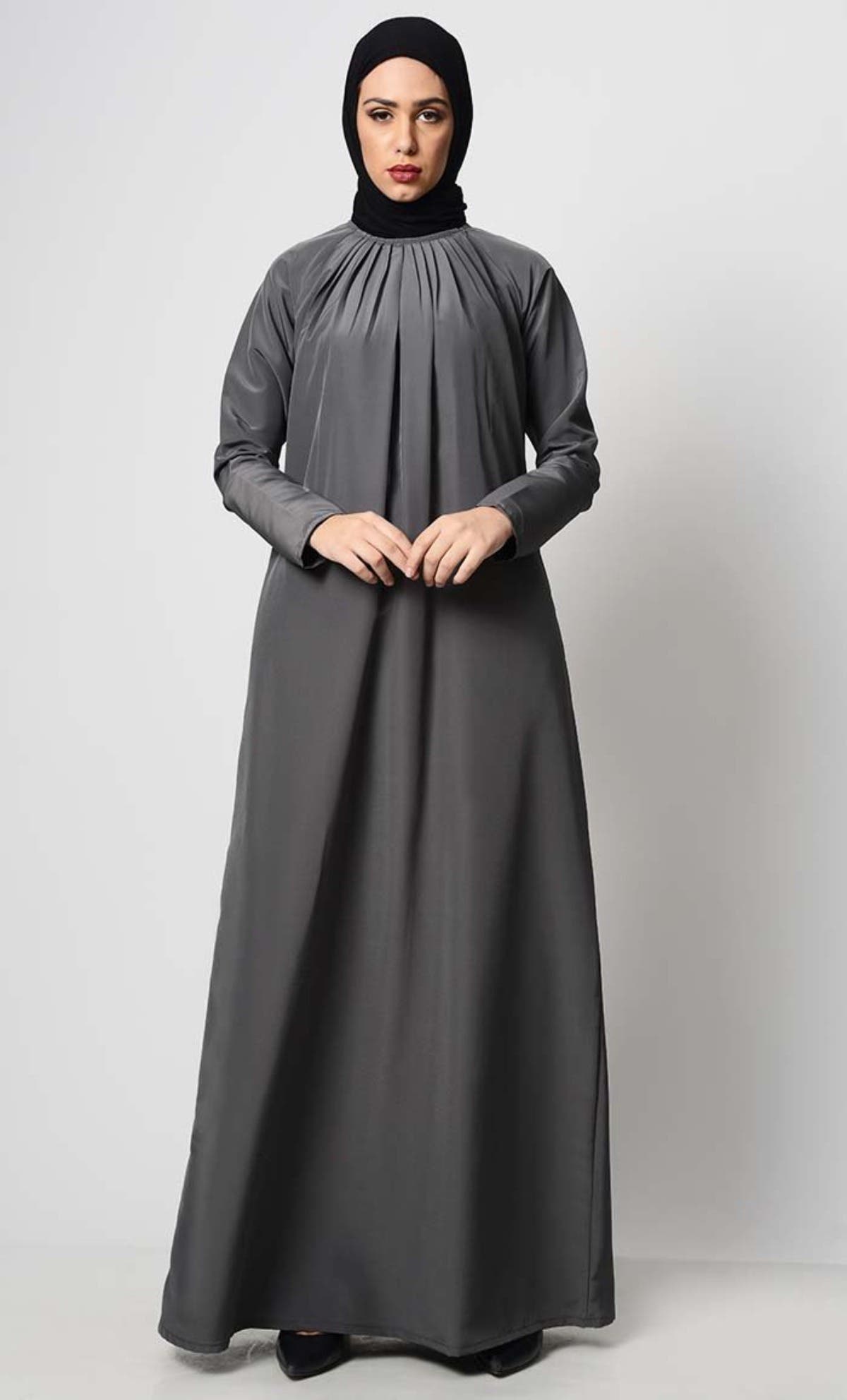Raglan Style Round Neck Abaya