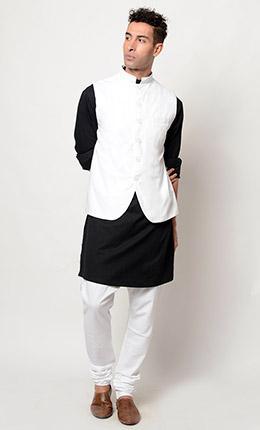 kurta pajama dress Rayon solid kurta pajama and vest set Eid Dress As Pictured / XS