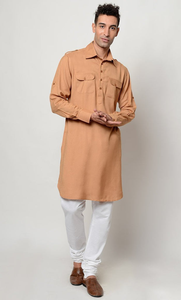 Rayon Solid Pant and Tunic set - EastEssence.com