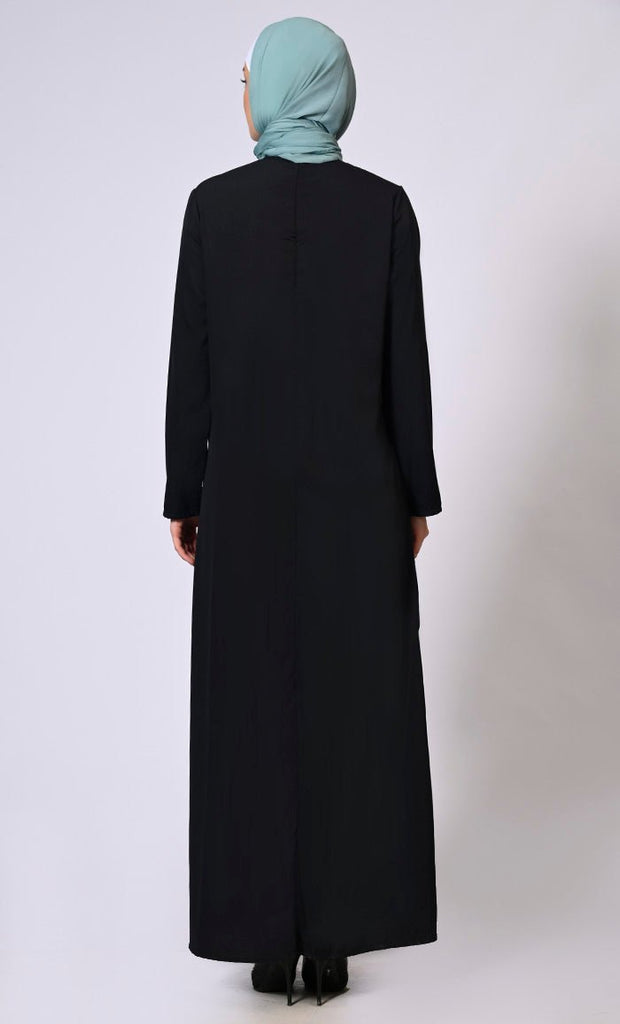 Denim Abaya