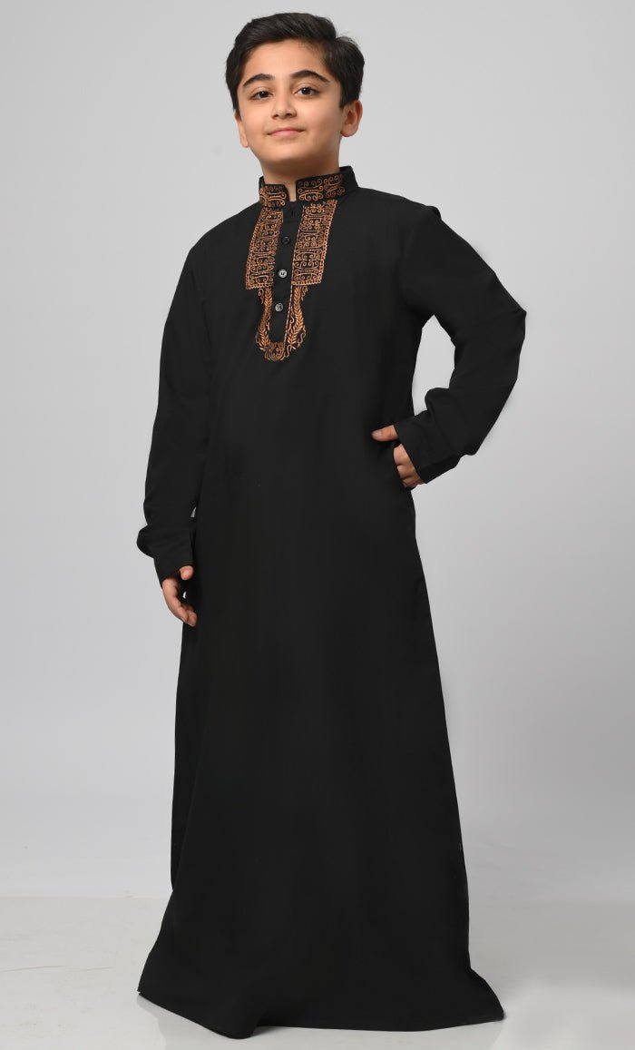 Muslim Boys Embroidered Thread