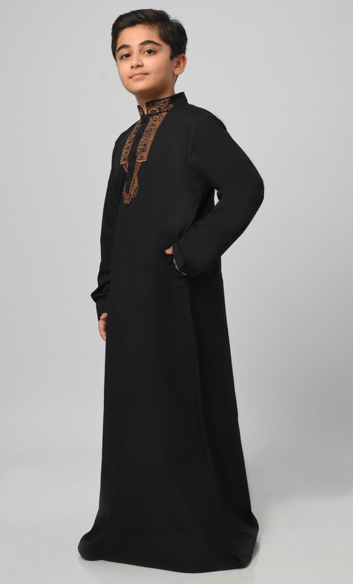 Muslim Boys Embroidered Thread